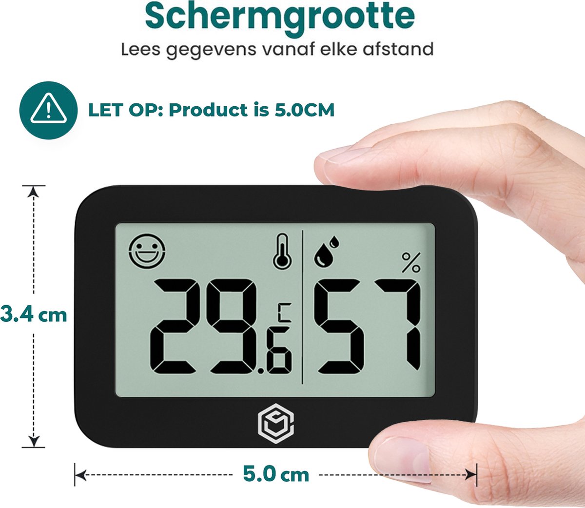 Fischer 122.01-22 - synthetisch haar hygrometer