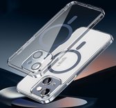 SULADA Coque arrière galvanisée pour iPhone 15 avec protection résistante aux chocs, protecteur d'objectif et anneau magnétique bleu