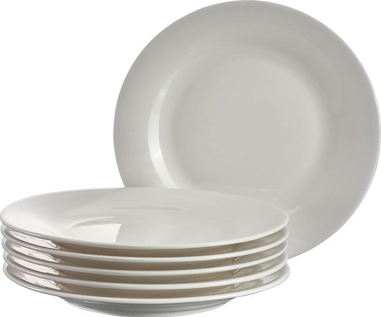 Alessi Dressed tafelvork, roestvrij staal, zilver, 19 x 4 x 2,2 cm, 6 stuks