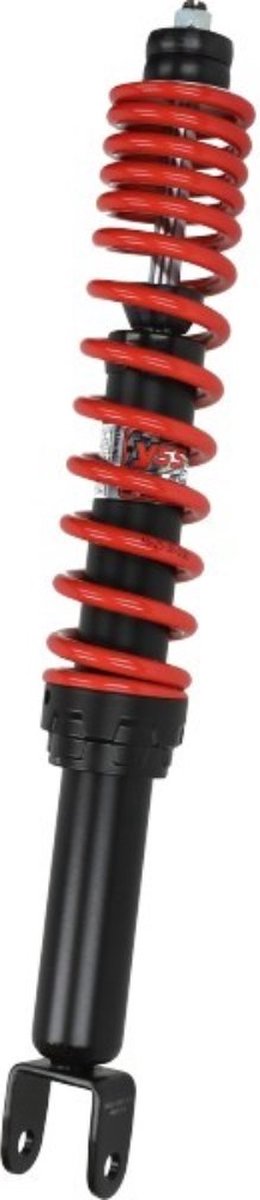 Schokbreker YSS DTG Hybrid S Vespa Primavera / Vespa Sprint 395mm Rood/Zwart