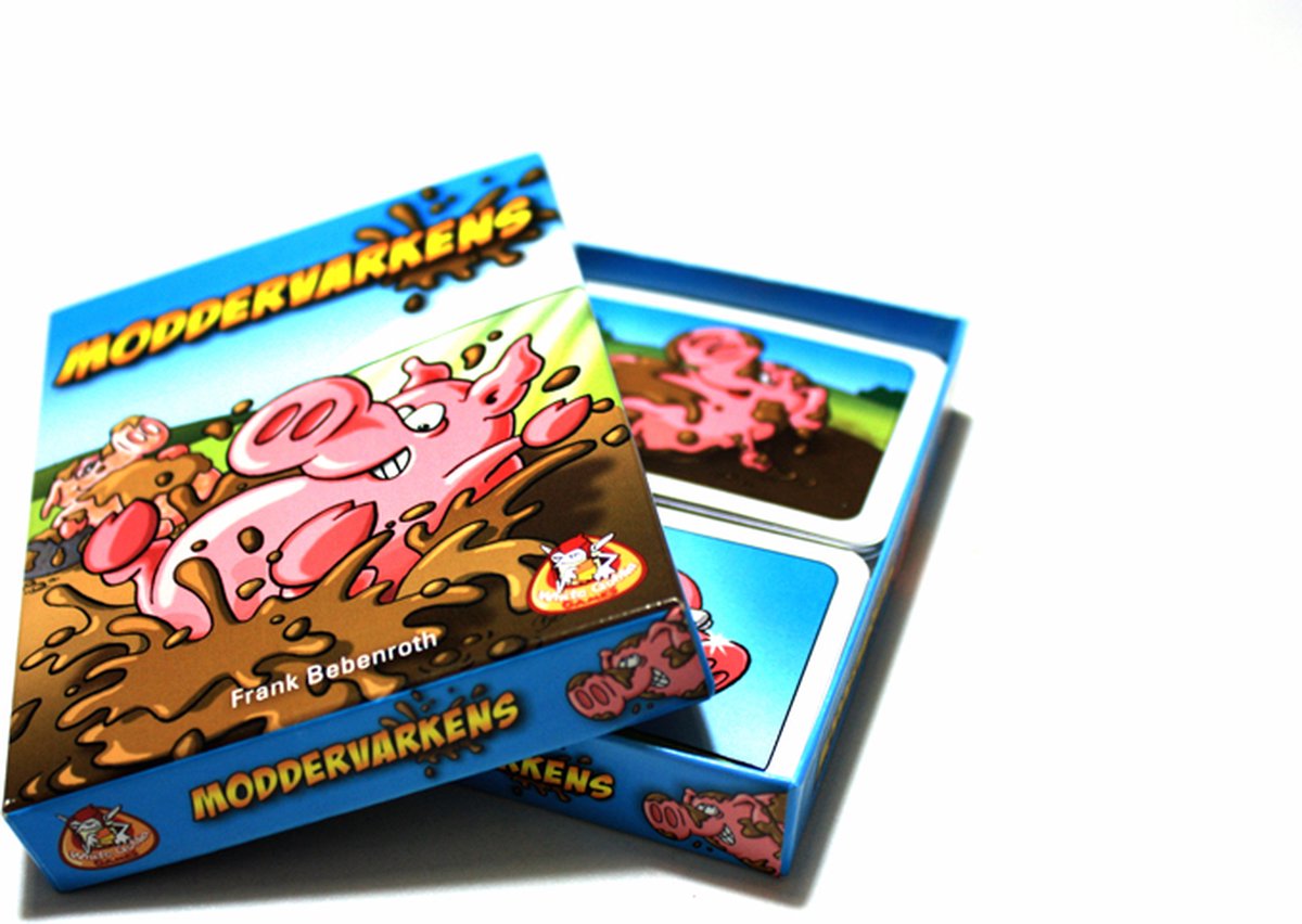 White Goblin Games - Moddervarkens - kinderspel - 2 tot 4 spelers - 15 minuten - Vanaf 7 jaar — afbeelding 2