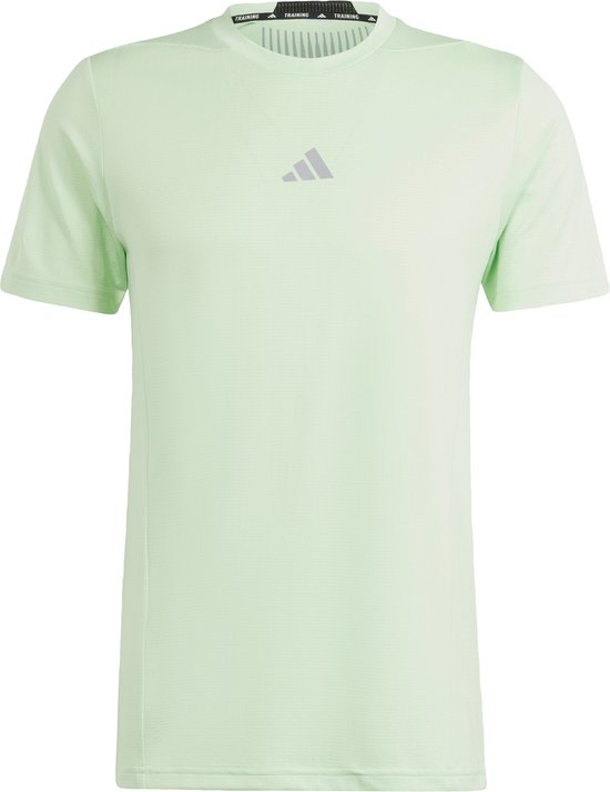 adidas Performance Designed for Training HIIT Workout HEAT.RDY T-shirt - Heren - Groen- S