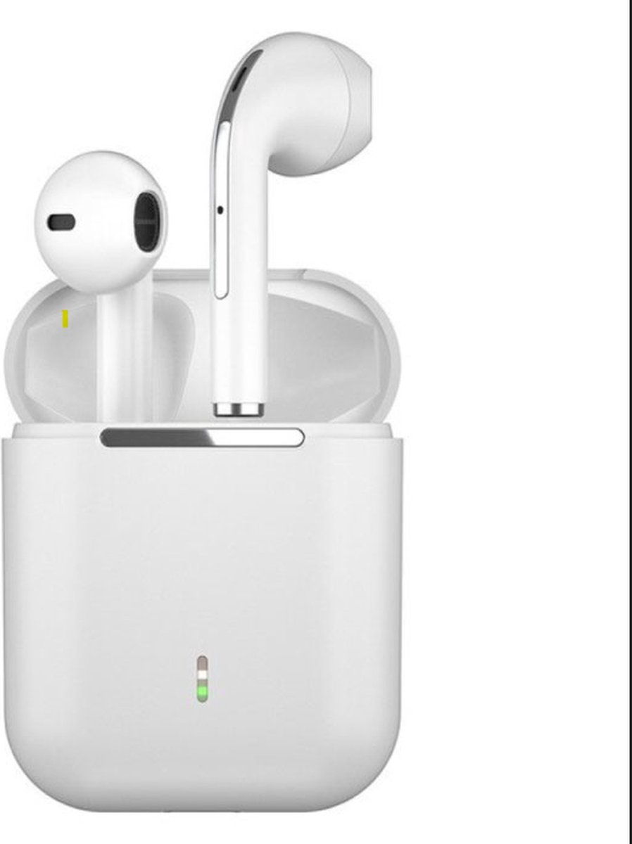 TWS Draadloze oortjes , in-ear oordopjes Bluetooth met geïntegreerde ruisonderdrukking, IPX4 waterdicht, touch-bediening, USB-C-snelladen, diepe bas, in-ear hoofdtelefoon, voor iPhone/Android