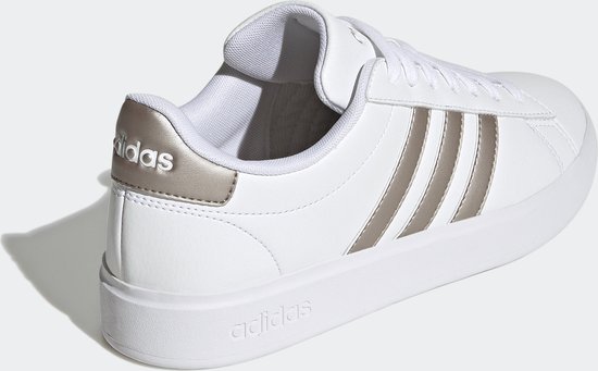 adidas Sportswear Grand Court Cloudfoam Lifestyle Court Comfort Schoenen - Unisex - Wit- 38