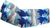 Livano Armstukken - Armwarmers Heren & Dames - Polswarmers - Camouflage Blauw