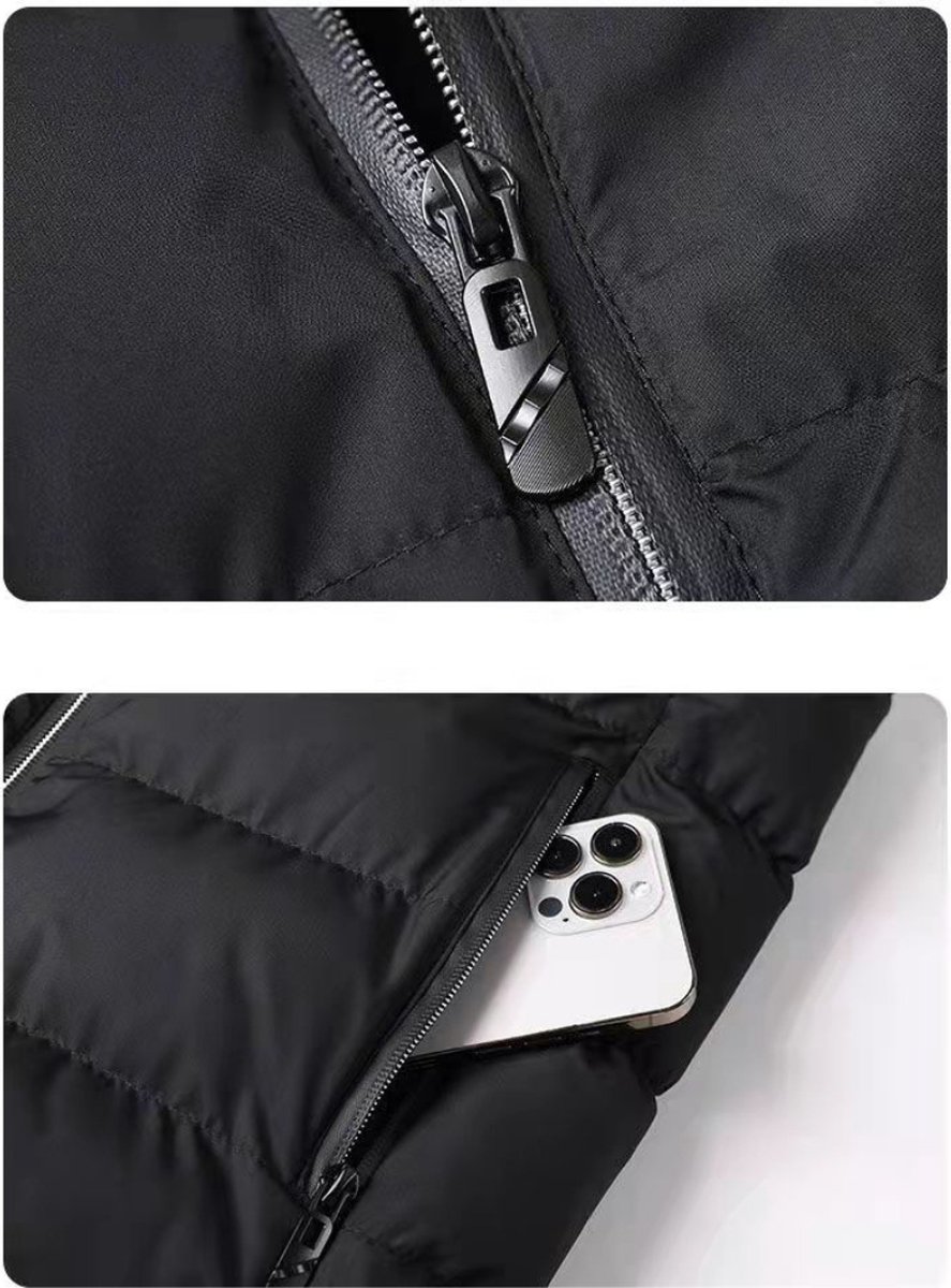Verwarmde bodywarmer voor dames/heren, uniseks, heated vest