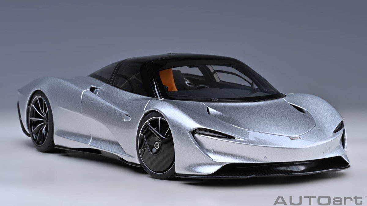 AUTOart 1/18 McLaren Speedtail, Supernova Silver