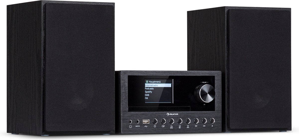 ROXX Stereo-installatie Met CD-speler, Radio En AUX MC201