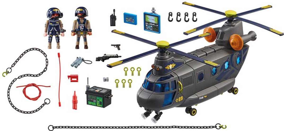 Fourgon de police des forces spéciales - Playmobil® - 71003 - Mini  véhicules et circuits - Jeux d'imagination