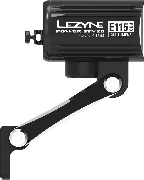 Lezyne E-bike Power Pro E115 Stvzo Voorlamp Zilver 310 Lumens — afbeelding 3