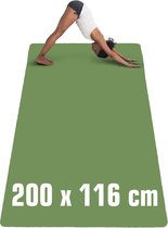 Tapis de Fitness Extra Large 200x116, tapis de Yoga 6mm, tapis d'exercice antidérapant pour la maison