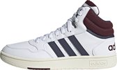 adidas Sportswear Hoops 3.0 Mid Lifestyle Basketball Classic Vintage Shoes - Unisex - Wit- 44 2/3