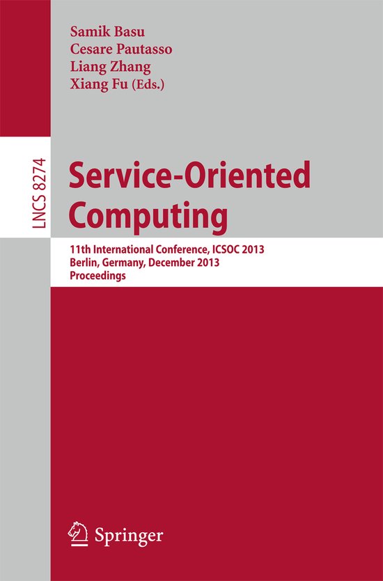 Lecture Notes in Computer Science8274- Service-Oriented Comp ... - cover