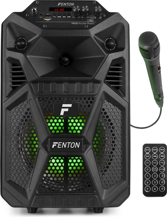 Fenton BoomBox300 karaoke set with LED