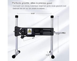Neukmachine - Fuck Machine - Sexmachine - 4.0 Zwart