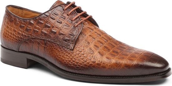 Melik Schoen Serante Cognac Schoenmaat 44cm Leer Heren bol