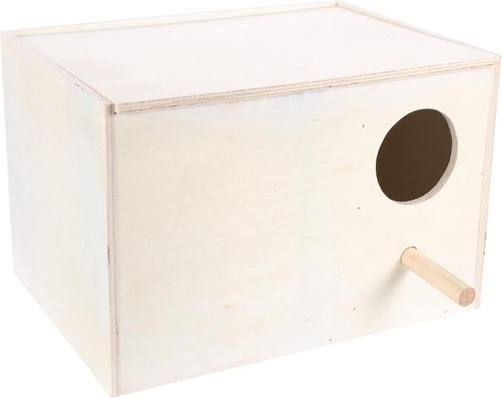 Boîte à nid d’oiseau Perruche Boîte de reproduction Boîte de nid d’