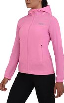 TCA Manteau de pluie imperméable AirLite 2.0 pour femme avec poches zippées – Rose/ Oranje, XS