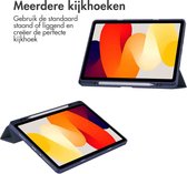 iMoshion Tablet Hoes Geschikt voor Xiaomi Redmi Pad SE - iMoshion Trifold Hardcase Bookcase - Donkerblauw