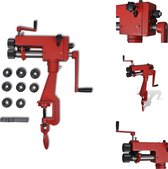 vidaXL Machine à perler - pour Perles - Atelier et Garage - 11x48x55 cm - Construction robuste - Coupe-tube