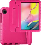 Hoesje Geschikt voor Samsung Galaxy Tab A 10.1 2019 Hoesje Kinder Hoes Shockproof Cover - Kindvriendelijke Hoesje Geschikt voor Samsung Tab A 10.1 2019 Hoes Kids Case - Roze