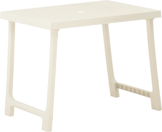 Inklapbare tuintafel PIM rond 80 cm blauw van Mobistoxx
