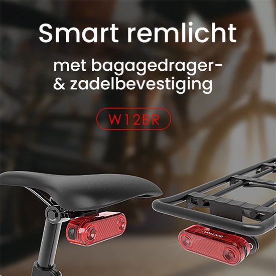 Feu arrière De Vélo, Feu Arrière De Frein Intelligent à Chargement USB