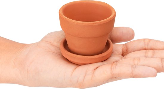 Set 4 Mini Cocotte In Terracotta Con Coperchi – 170ml, Blu Scuro, Adatte A Forno, Microonde E Lavastoviglie, Per Soufflé E Crème Brûlée