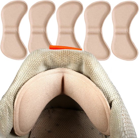 Set de 2 patchs pour talon de chaussure contre les ampoules et les éraflures – 9 x 4,5 cm – Coussin de talon – Siècle des Lumières de la douleur, anti-usure – Protecteur de talon pour soins des pieds – Support adhésif