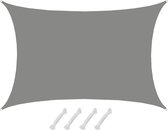 7x5 Pare Soleil Rectangulaire Imperméable - Auvent de Jardin Protection solaire Rectangle