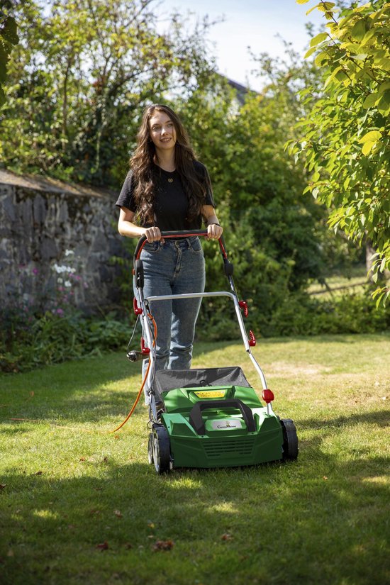 Gartenmeister Elektrische verticuteermachine en beluchter - GMEVL 1800W - Maaibreedte 38 cm - 40 L opvangzak van Gartenmeister — afbeelding 5