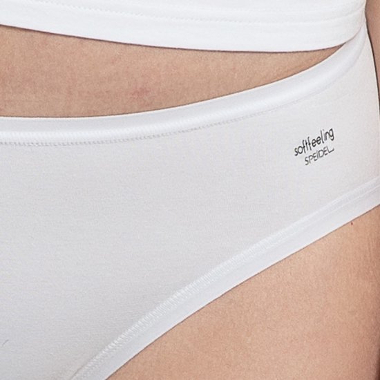 Speidel Slip Vita Alta Nina 5420 - Confezione Da 3, Bianco, Taglia 50, 100% Cotone
