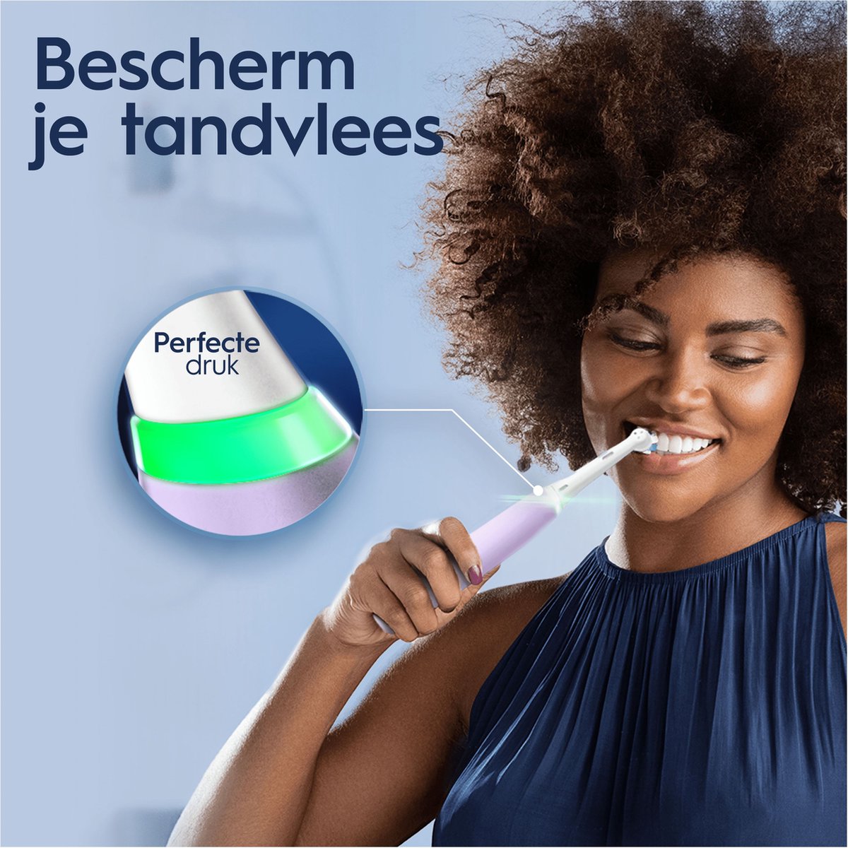 Afbeelding 3 van Oral-B iO 4N Elektrische Tandenborstel - Lavendel