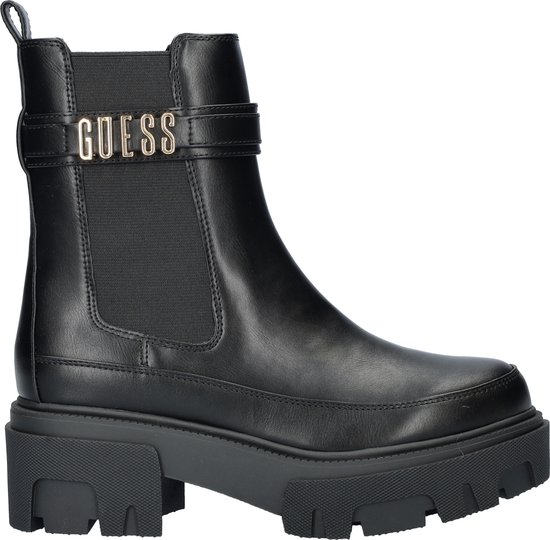 Guess Yelma Boots Dames Laarzen - Zwart - Maat 38