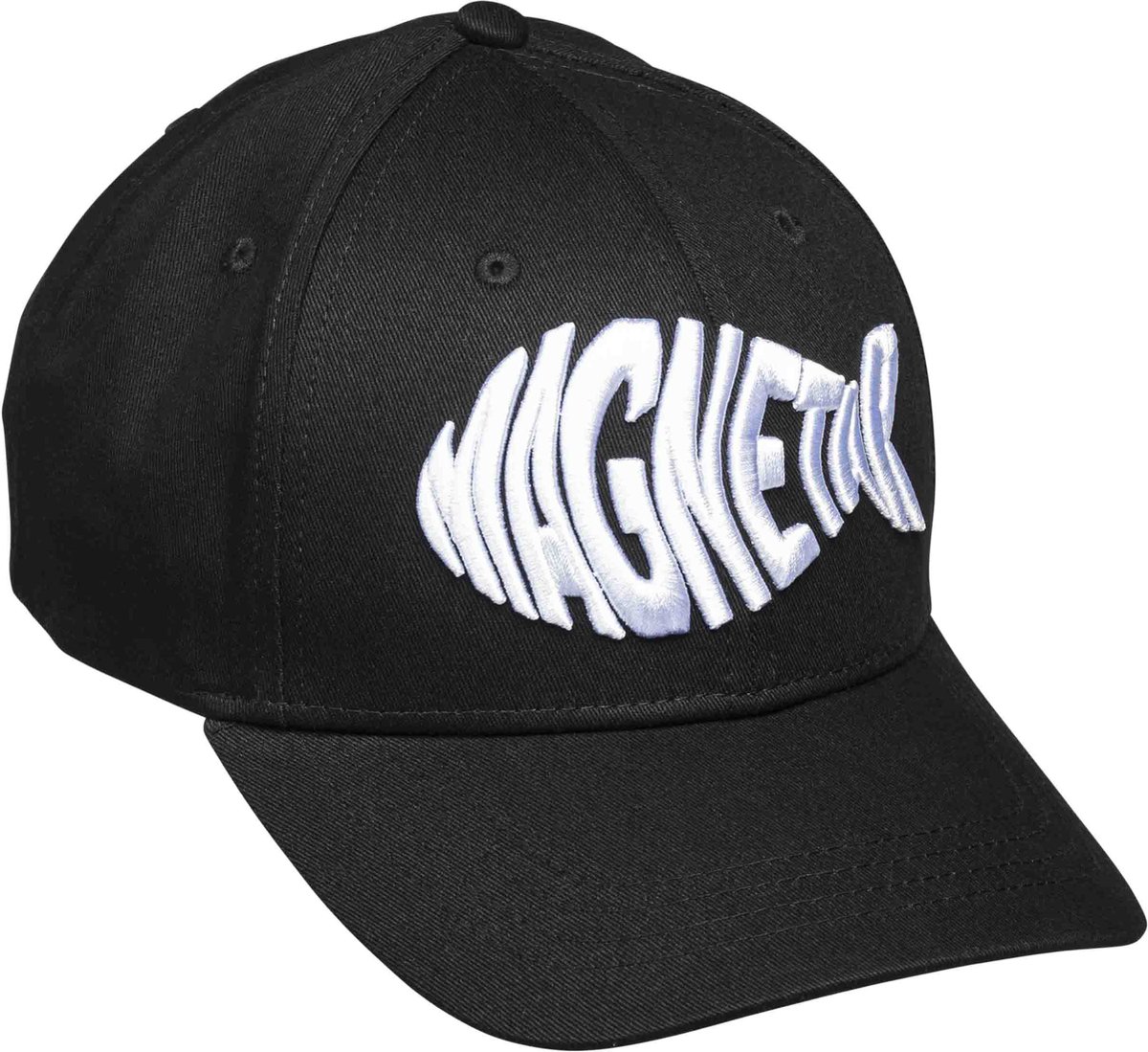 Magnetar Baseball Cap - Zwart - Met geborduurde logo