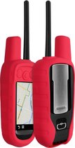 kwmobile Hoesje geschikt voor Garmin Alpha 100 - Beschermhoes voor handheld GPS - Back cover in rood