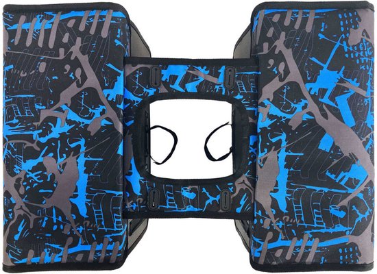 Willex Fietstassen Ice 34 L blauw en zwart van Willex — afbeelding 5