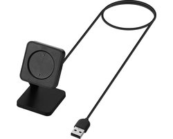 kwmobile USB-oplaadstandaard geschikt voor Amazfit GTS4 / GTR4 / GTR4Pro / GTS3 / GTR3 / GTR3Pro - Oplader voor smartwatch - In zwart