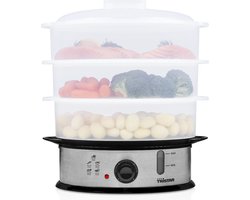 Tristar VS-3914 - Stoomkoker 1200W - 9L, 3 laags - Vaatwasserbestendig - BPA-vrij