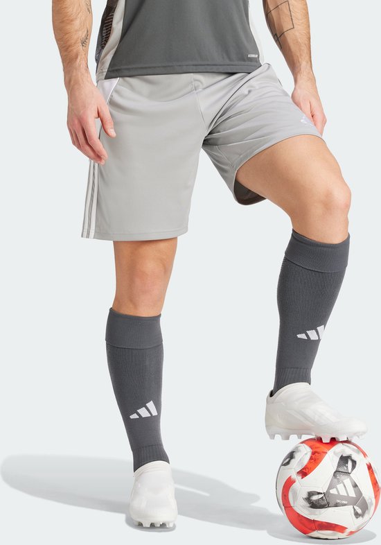 adidas Performance Tiro 24 Short - Heren - Grijs- M