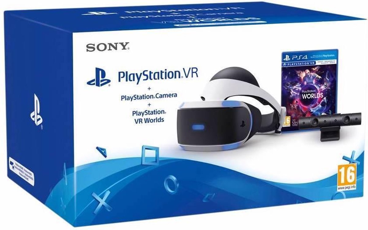 Sony PlayStation VR + PlayStation Camera + PlayStation VR Worlds - PS4 | bol