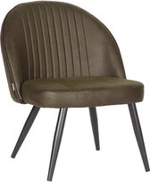 LABEL51 Enzo Fauteuil - Groen - Microfiber