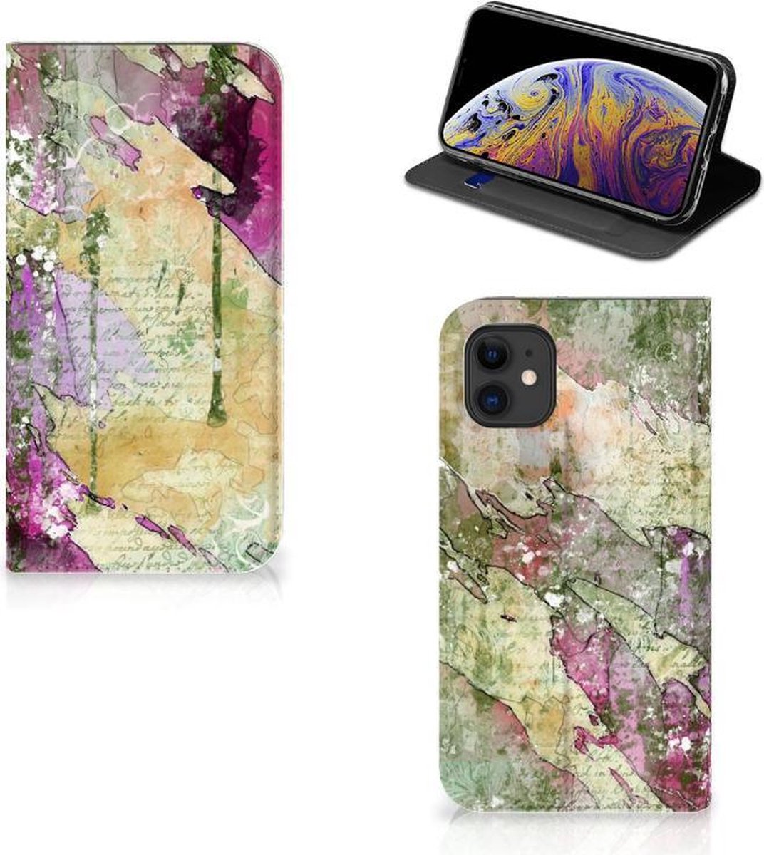 Bookcase Apple iPhone 11 Letter Painting