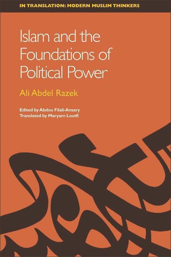 In Translation: Modern Muslim Thinkers - Islam and the Found ... - cover
