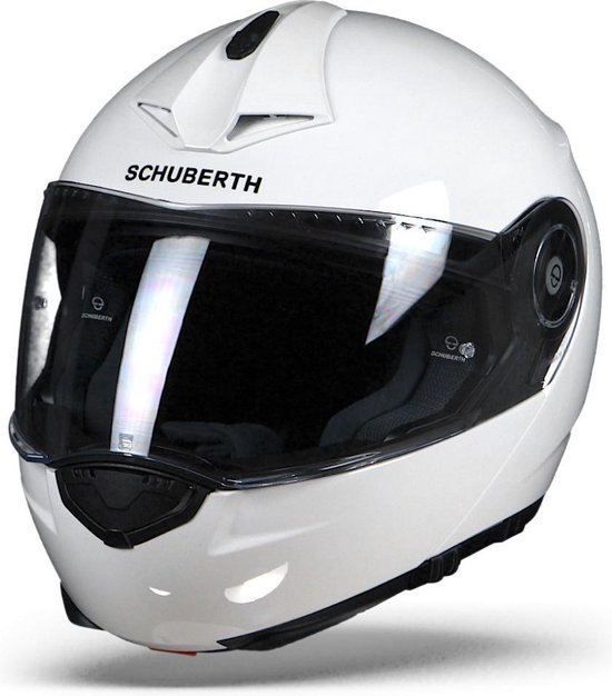 Schuberth C3 Pro Glossy Wit Systeemhelm - Motorhelm - Maat XXXL | bol.com
