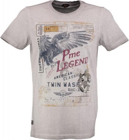 Zweet bord Pat Pme legend grijs t-shirt - Maat XL | bol.com