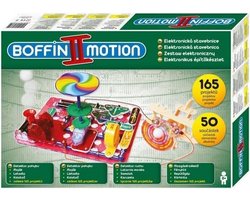 Boffin II Motion Elektrokit – 165 Elektronica Experimenten – Beweging & Voertuigen – 50 Onderdelen – Vanaf 8 Jaar