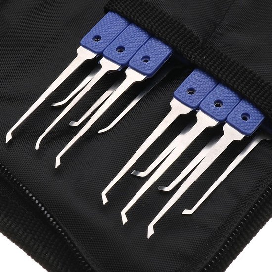 Beginners Lockpick Kit Lock-picking-set, Pick-lockkit Met 3 Transparante Praktijksloten