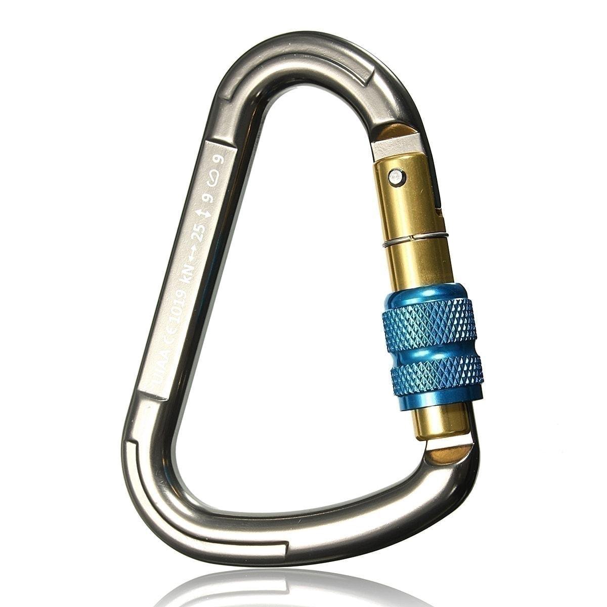 Minifinker Mousqueton À Vis Extérieur En D Serrure Principale De