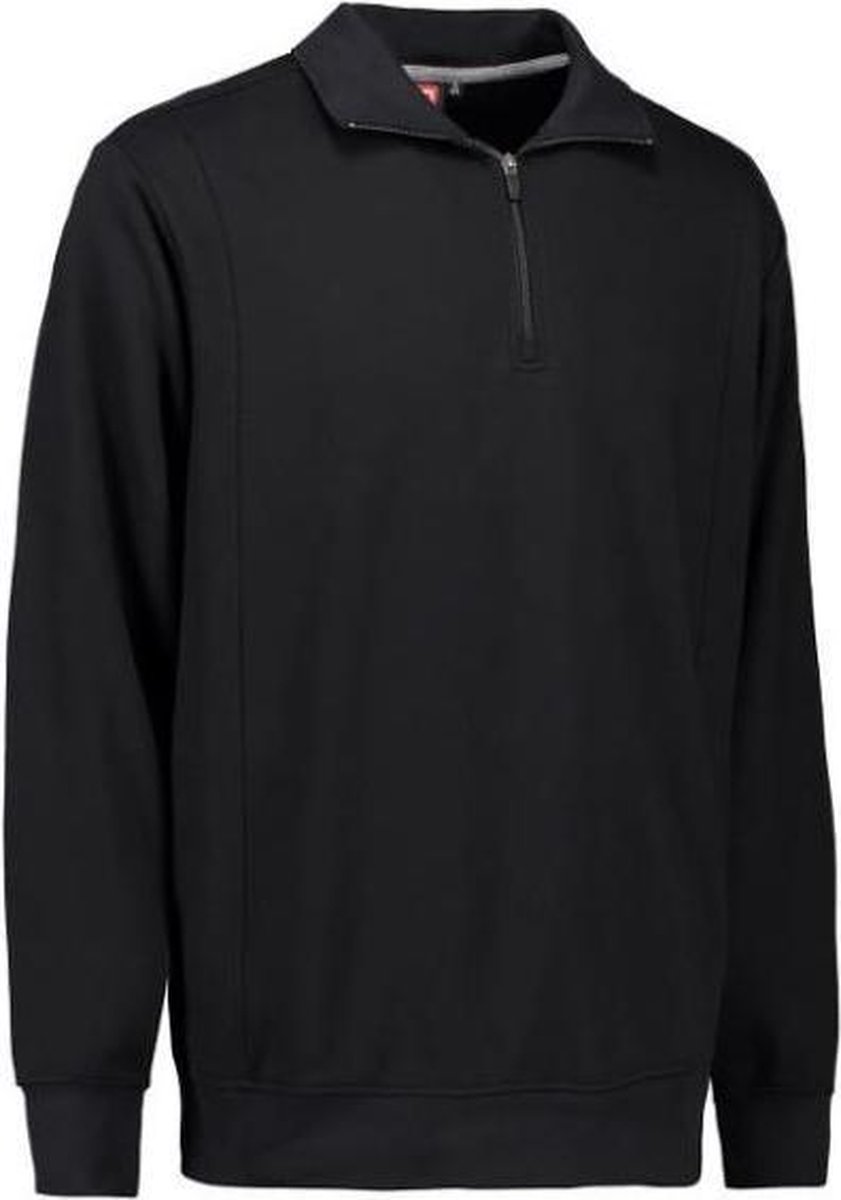 ID-Line 0603 Zip Sweater ZwartS